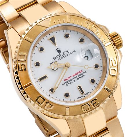 rolex yacht-master 18k yellow gold 16628|rolex yacht master 16628 price.